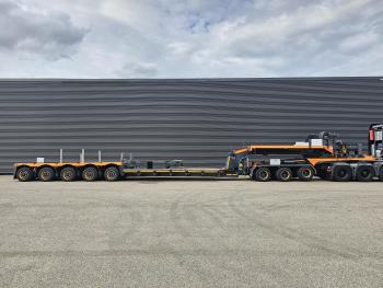 STBZ-5VA + 3 AXLE JEEP DOLLY / EXTENDABLE / REMOVABLE NECK